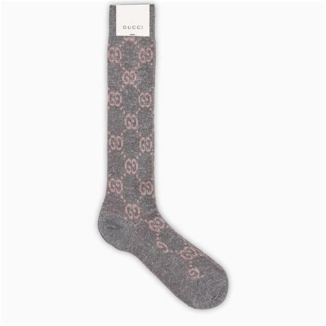 gucci socks pink and gray|collants style gucci.